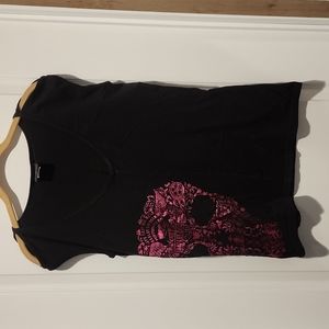 Harley Davidson Women's Short Sleeve Tee with Shoulder Cut Outs